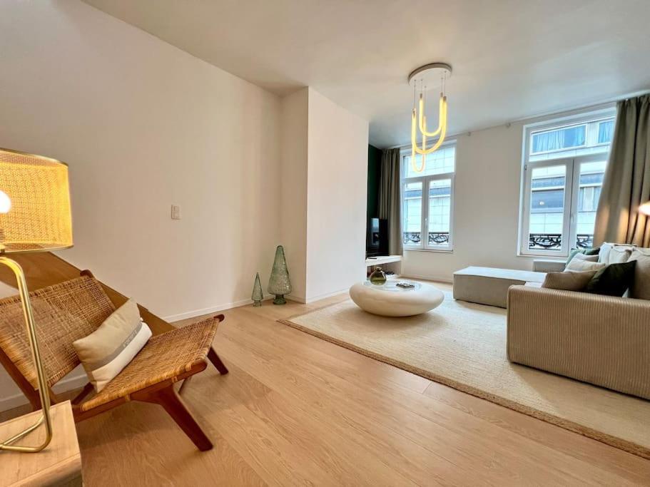 Duplex Chic Et Spacieux - Hypercentre Liegi Esterno foto