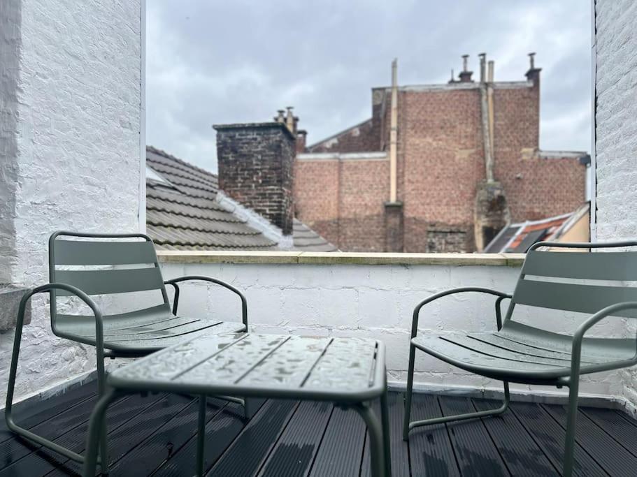 Duplex Chic Et Spacieux - Hypercentre Liegi Esterno foto